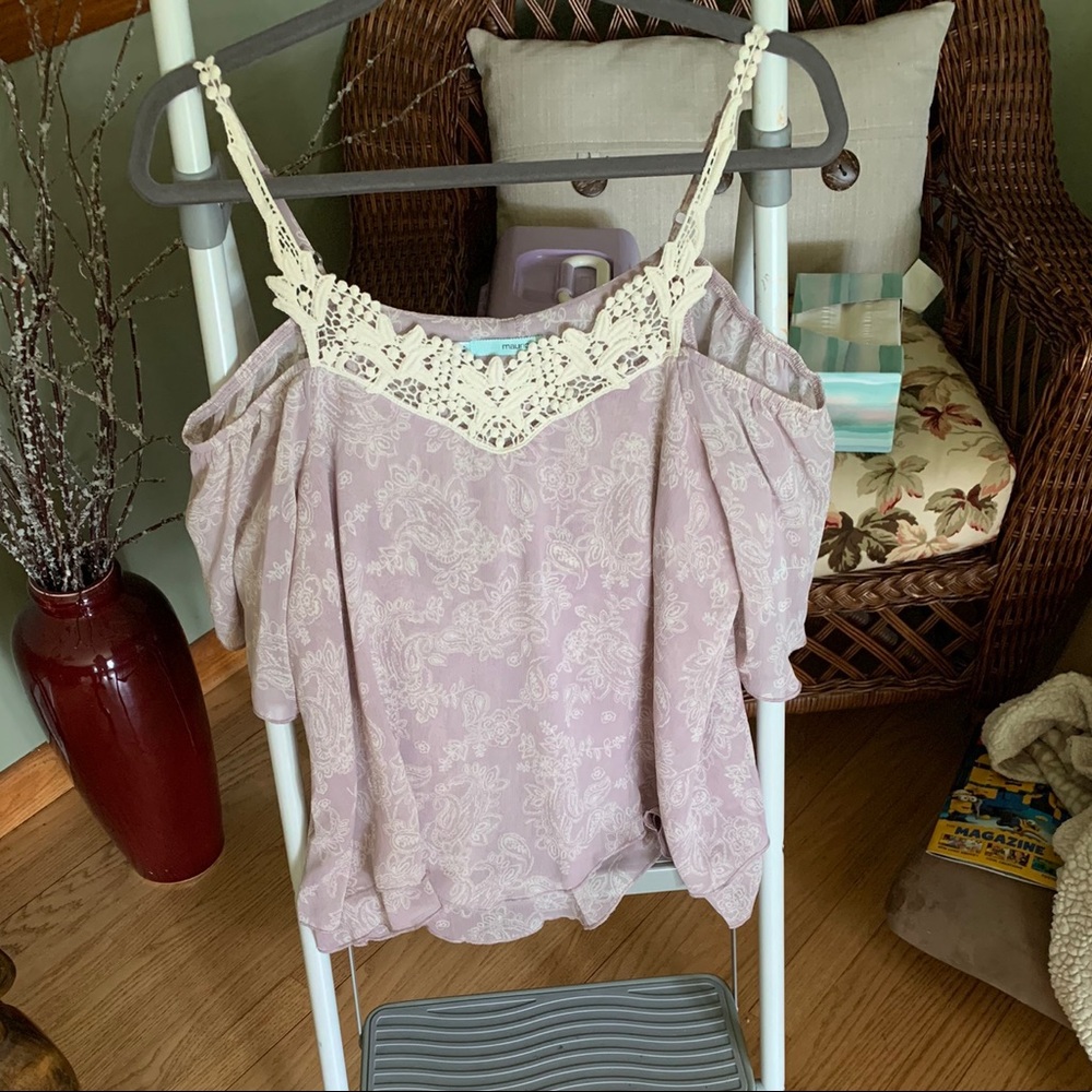Maurices cold shoulder top